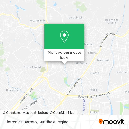 Eletronica Barreto mapa