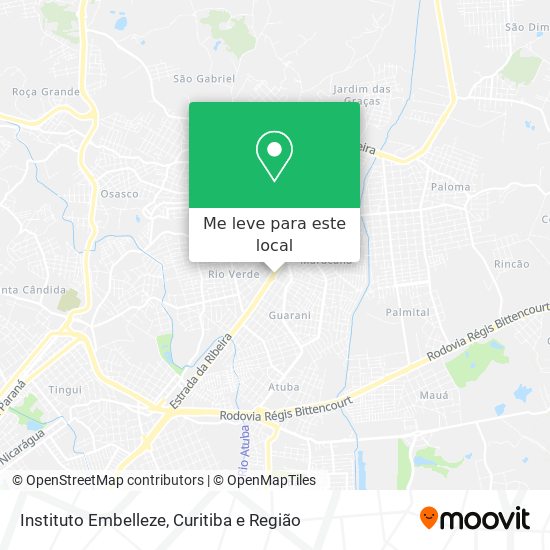 Instituto Embelleze mapa