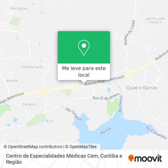 Centro de Especialidades Médicas Cem mapa
