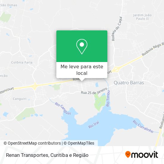 Renan Transportes mapa