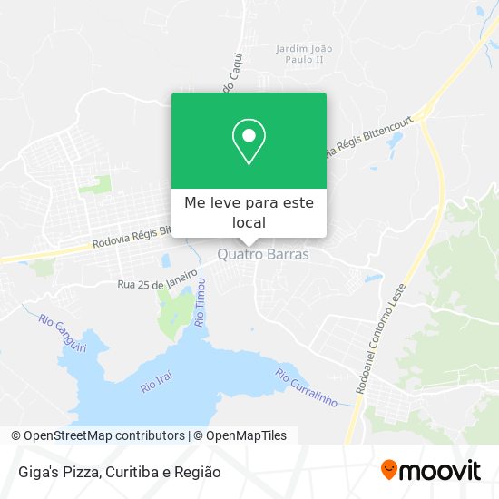 Giga's Pizza mapa
