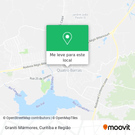 Graniti Mármores mapa
