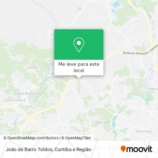 João de Barro Toldos mapa
