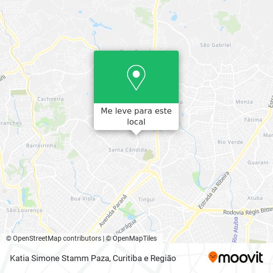 Katia Simone Stamm Paza mapa