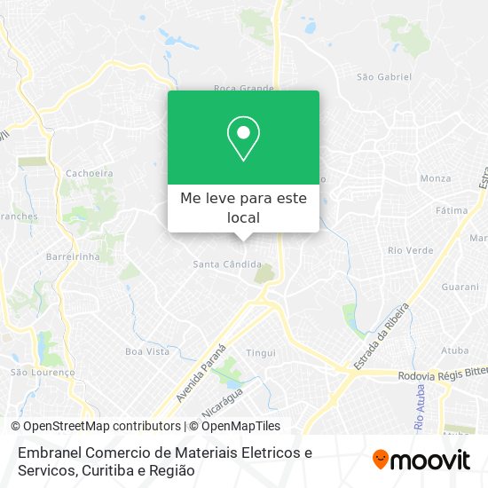 Embranel Comercio de Materiais Eletricos e Servicos mapa
