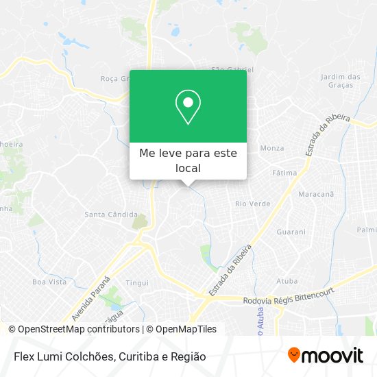 Flex Lumi Colchões mapa
