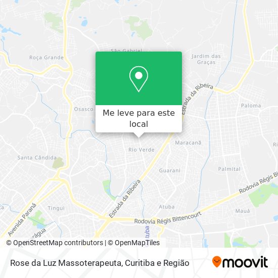 Rose da Luz Massoterapeuta mapa