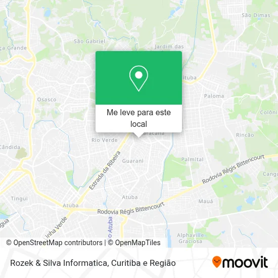 Rozek & Silva Informatica mapa