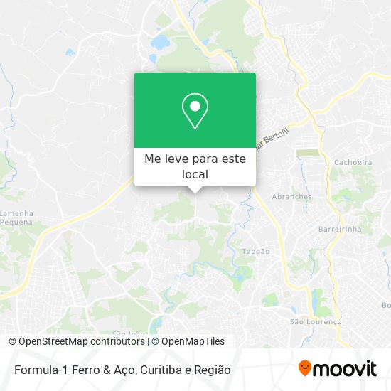 Formula-1 Ferro & Aço mapa