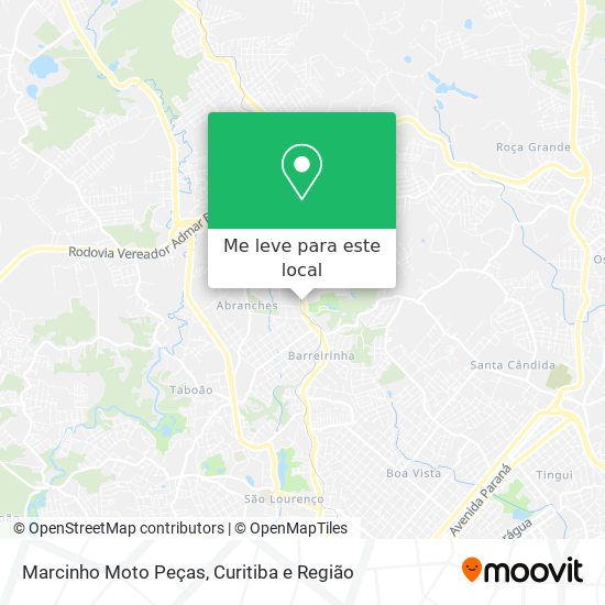 Marcinho Moto Peças mapa
