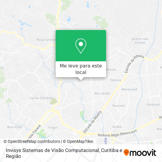 Invisys Sistemas de Visão Computacional mapa