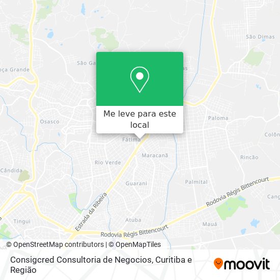 Consigcred Consultoria de Negocios mapa