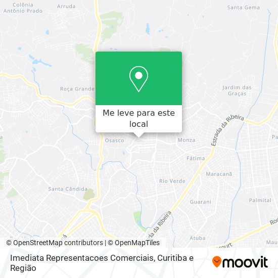 Imediata Representacoes Comerciais mapa