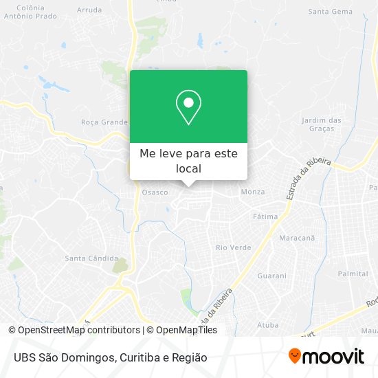 UBS São Domingos mapa