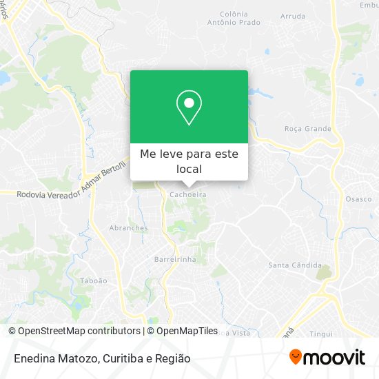 Enedina Matozo mapa