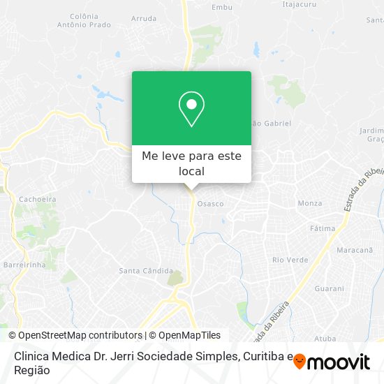 Clinica Medica Dr. Jerri Sociedade Simples mapa