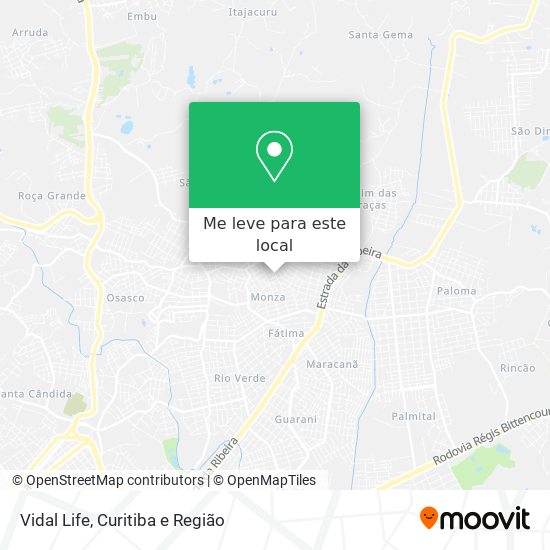 Vidal Life mapa