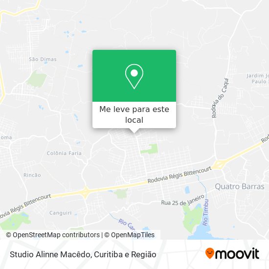 Studio Alinne Macêdo mapa
