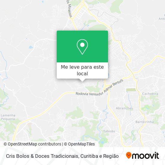 Cris Bolos & Doces Tradicionais mapa