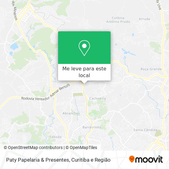 Paty Papelaria & Presentes mapa