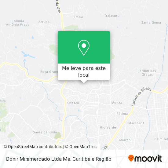 Donir Minimercado Ltda Me mapa