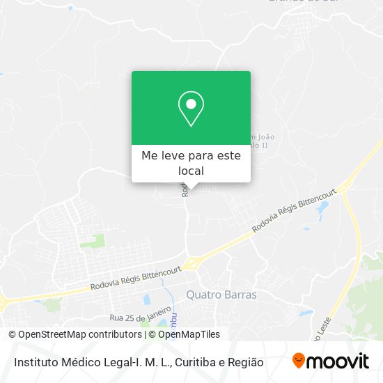 Instituto Médico Legal-I. M. L. mapa