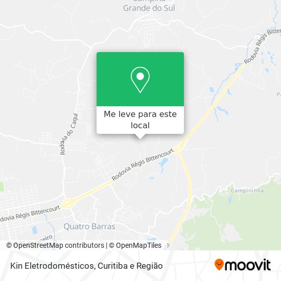 Kin Eletrodomésticos mapa