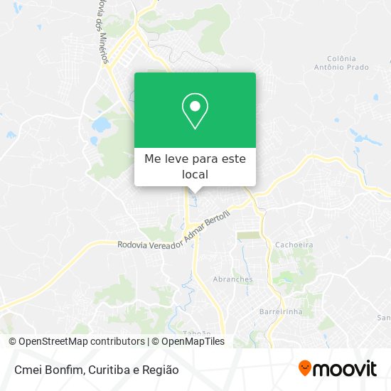 Cmei Bonfim mapa