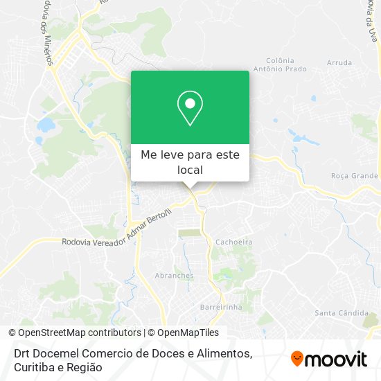 Drt Docemel Comercio de Doces e Alimentos mapa