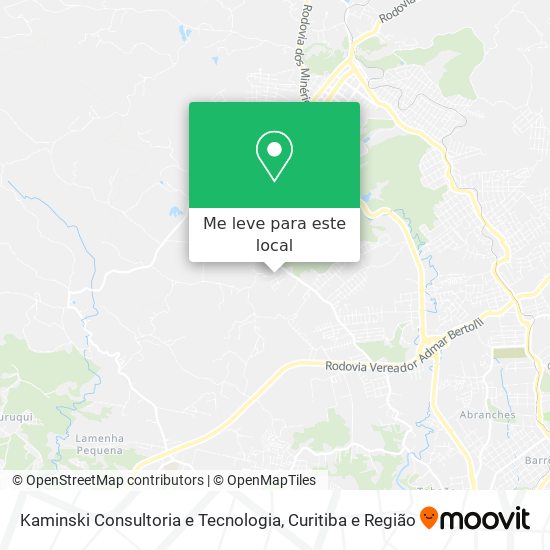 Kaminski Consultoria e Tecnologia mapa