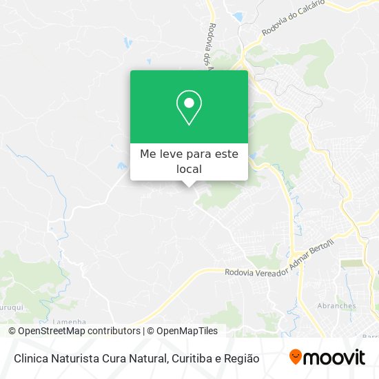 Clinica Naturista Cura Natural mapa