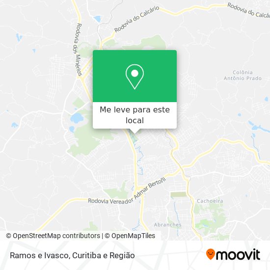 Ramos e Ivasco mapa