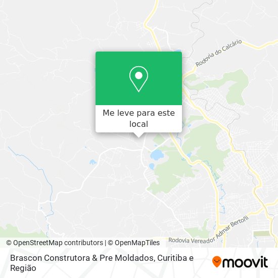 Brascon Construtora & Pre Moldados mapa