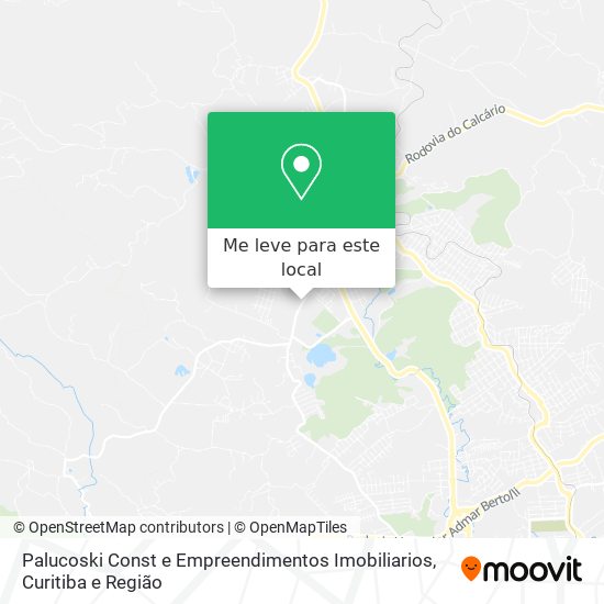 Palucoski Const e Empreendimentos Imobiliarios mapa