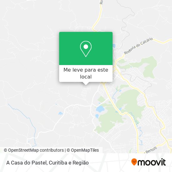 A Casa do Pastel mapa
