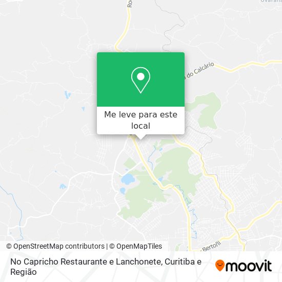 No Capricho Restaurante e Lanchonete mapa