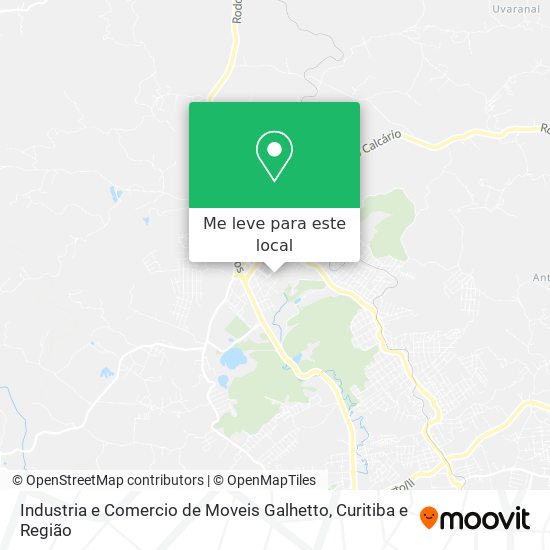 Industria e Comercio de Moveis Galhetto mapa