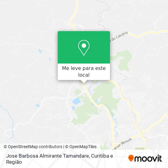 Jose Barbosa Almirante Tamandare mapa
