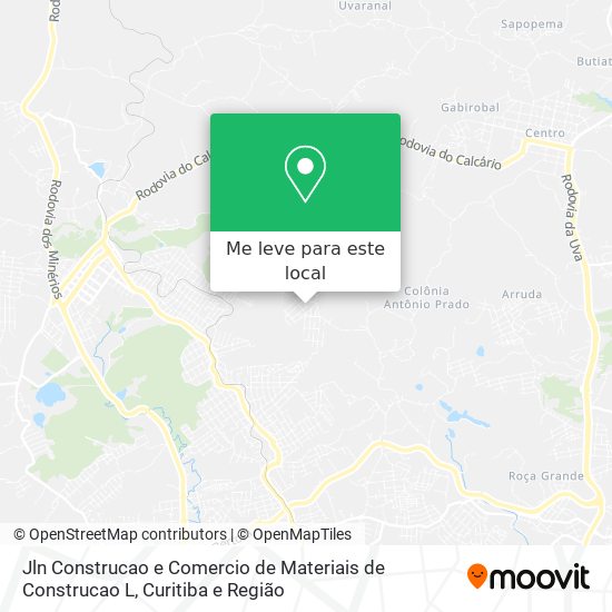 Jln Construcao e Comercio de Materiais de Construcao L mapa