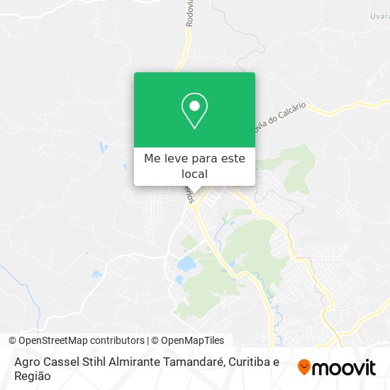 Agro Cassel Stihl Almirante Tamandaré mapa