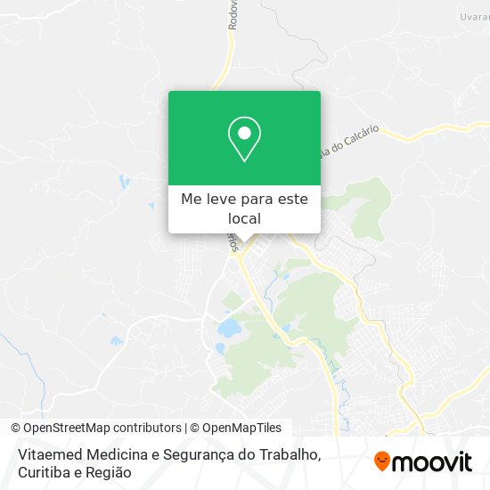 Vitaemed Medicina e Segurança do Trabalho mapa