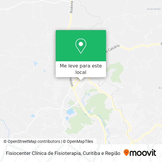 Fisiocenter Clínica de Fisioterapia mapa