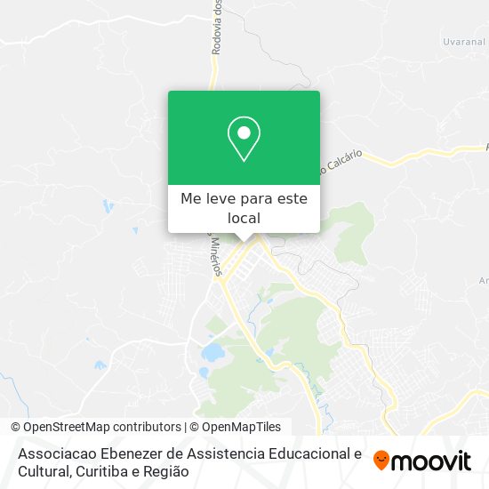Associacao Ebenezer de Assistencia Educacional e Cultural mapa
