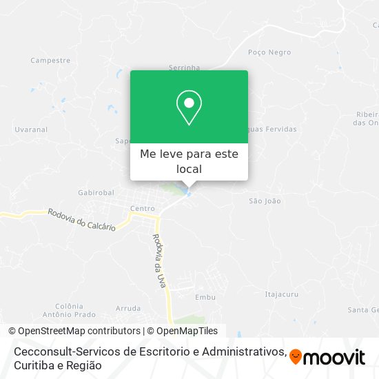 Cecconsult-Servicos de Escritorio e Administrativos mapa