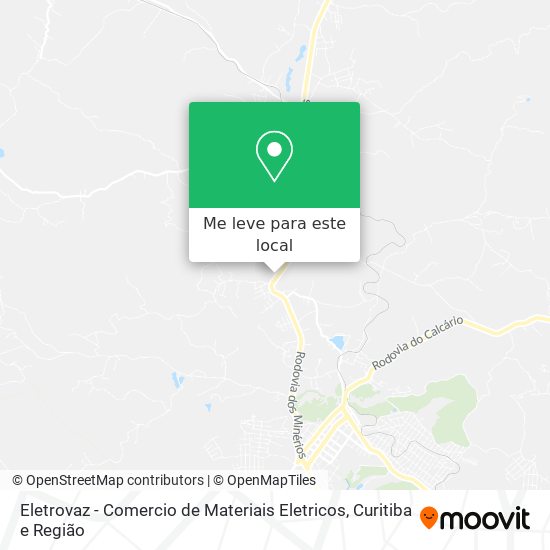 Eletrovaz - Comercio de Materiais Eletricos mapa