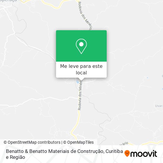 Benatto & Benatto Materiais de Construção mapa