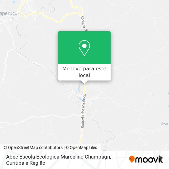 Abec Escola Ecológica Marcelino Champagn mapa