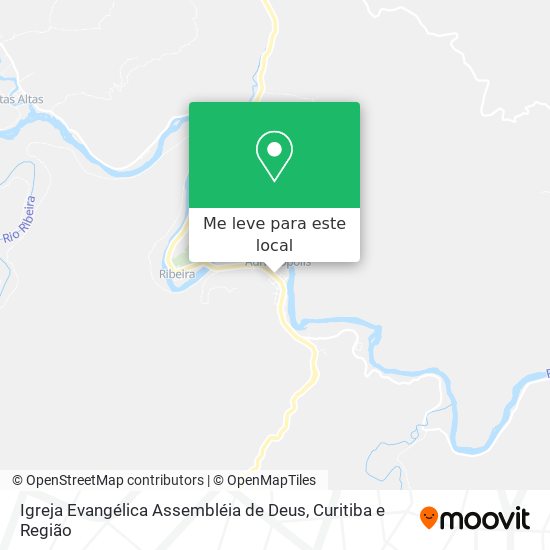 Igreja Evangélica Assembléia de Deus mapa