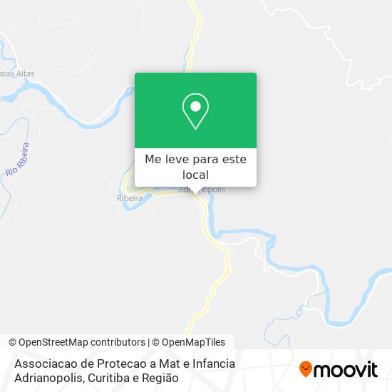 Associacao de Protecao a Mat e Infancia Adrianopolis mapa