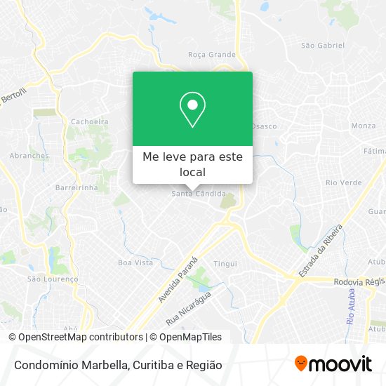 Condomínio Marbella mapa
